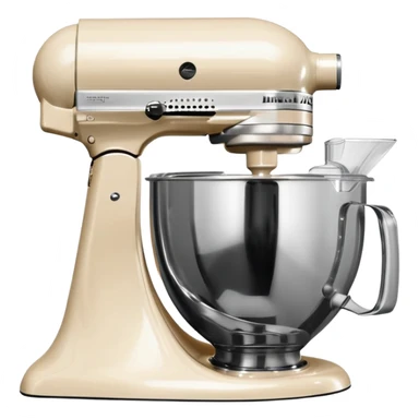 Cream kitchenaid mixer sticker