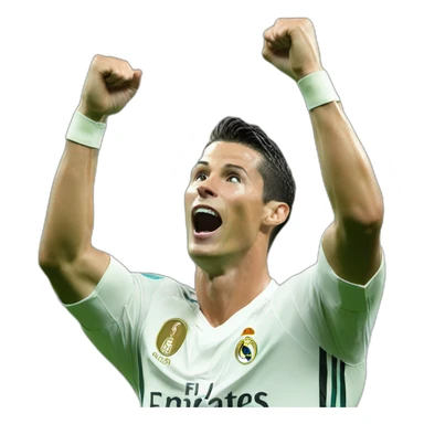 cristiano siuu celebration sticker