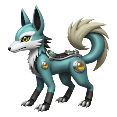 Meloetta-Sergal-Protogen-Primagen-Pokémon-Fakémon-creature sticker