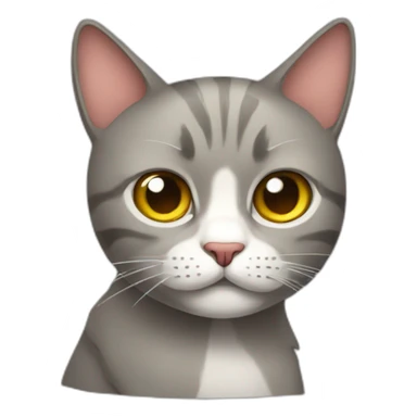 bad cat sticker