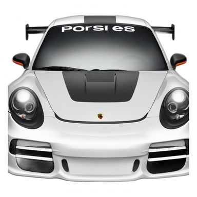 Porshe gt3rs sticker