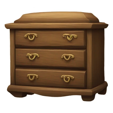 ancient chest of drawers sticker