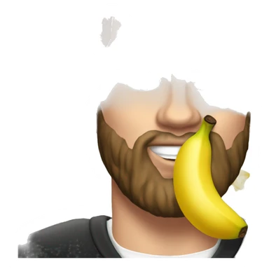 Travis kelce eating on a banana sticker