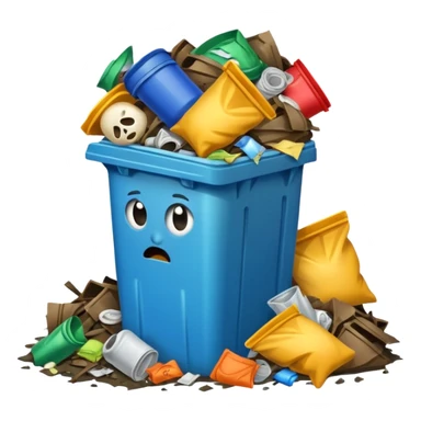 trash sticker