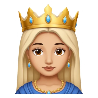 Nossa senhora com Coroa  sticker