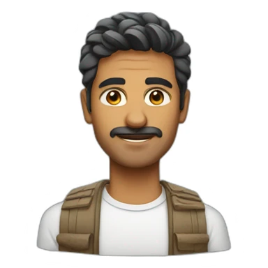 India cool man  sticker