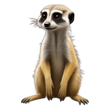 meerkat preparing ыгырш sticker