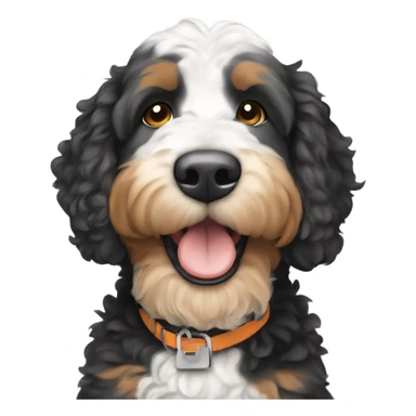 University of Tennessee Bernedoodle  sticker
