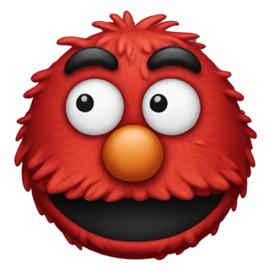 Cute Elmo head sticker
