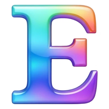 Create letter F CHANGING Colors sticker