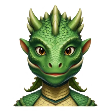 ESO female Argonian with lashes sticker