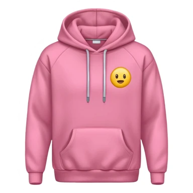 a pink hoodie sticker