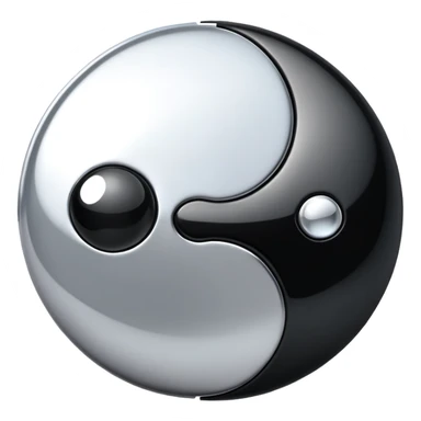 sorayama Yin and yang sticker