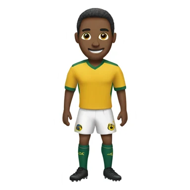 A soccer football sticker