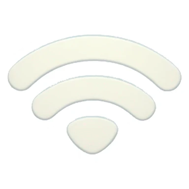 wifi icon pastel blue sticker