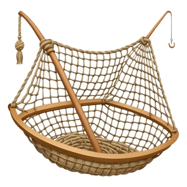 fishing net sticker