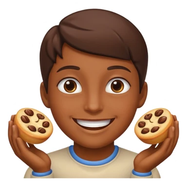 Carita que refleje emoción por algo delicioso sticker