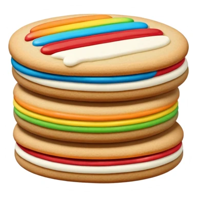 italian rainbow cookie sticker