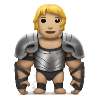 LA Knight wrestler  with a micro  sticker