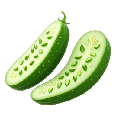 cucumber Chopped into small pieces    sticker