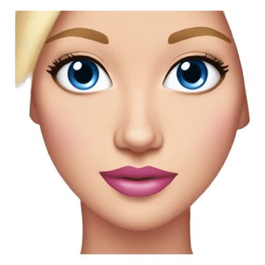 elle woods blue eyes sticker