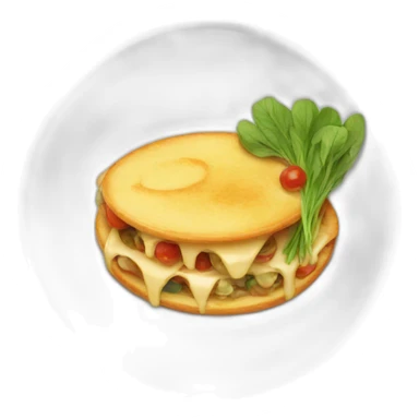 plates with food sticker