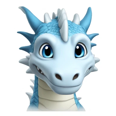blue eyes white dragon sticker