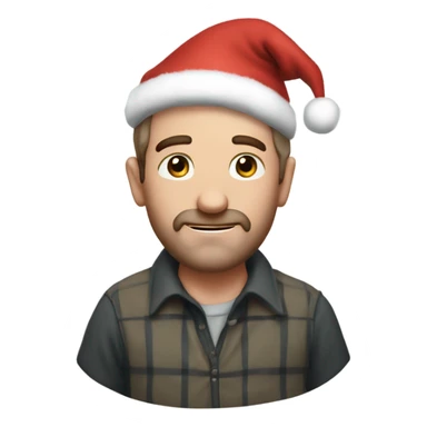 Patrick Mahoney merry Christmas sticker