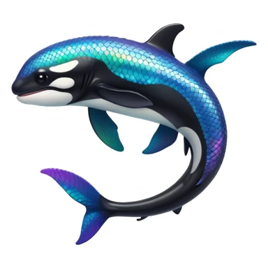 orca mixed with camelion sticker