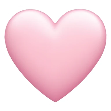 Sweet pastel pink heart  sticker