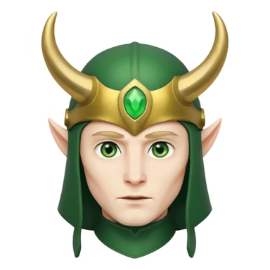 Norse god Loki  sticker