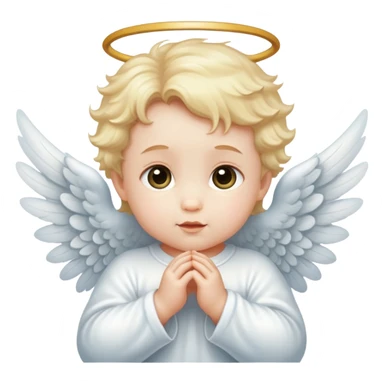 angel baby sticker