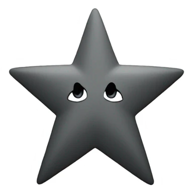 Emoji was shaded with a star sticker