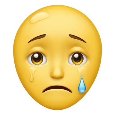 Cry iphone emoji sticker
