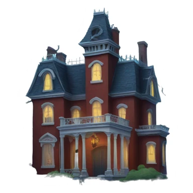 Haunted mansion  sticker