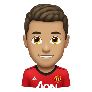 Cristiano Ronaldo Manchester United  sticker