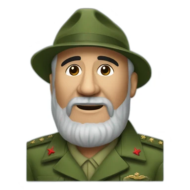 Fidel Castro sticker