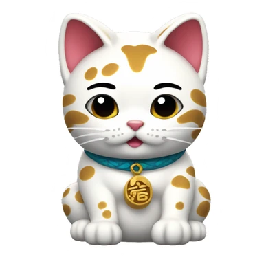 maneki neko sticker