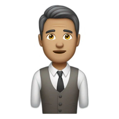 Man who wants to fire his client sticker