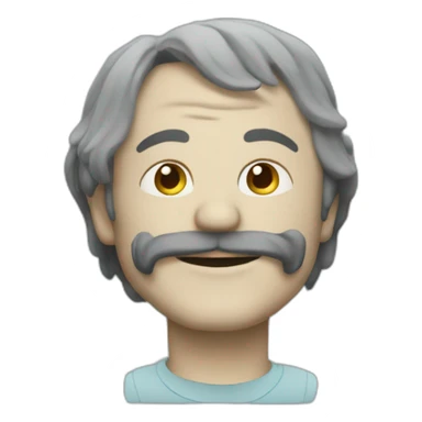 Old Greg mighty boosh sticker