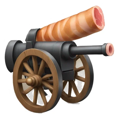cannon ham sticker