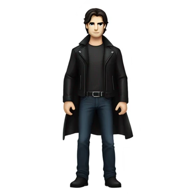 Damon Salvator from the vampire diaries sticker