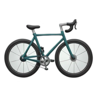 bicycle handlebars and the front wheel sticker