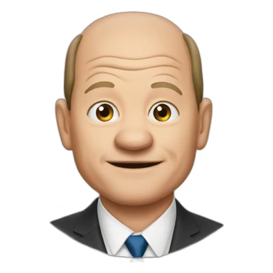 Olaf Scholz sticker