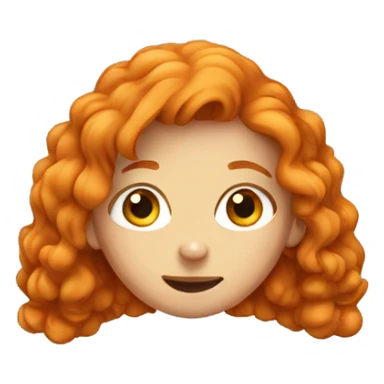 ginger girl funny sticker