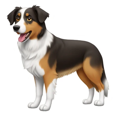 australian shepherd and german shepherd mix sticker