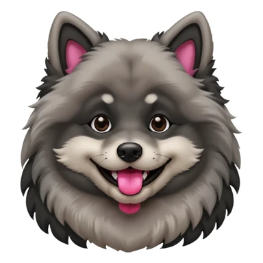 Keeshond sticker