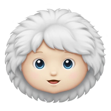 cosmetic setting Powder puff sticker