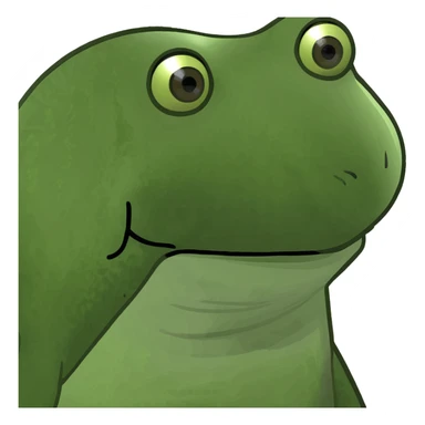 A blue candy cane sticker