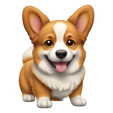 corgi dog sticker